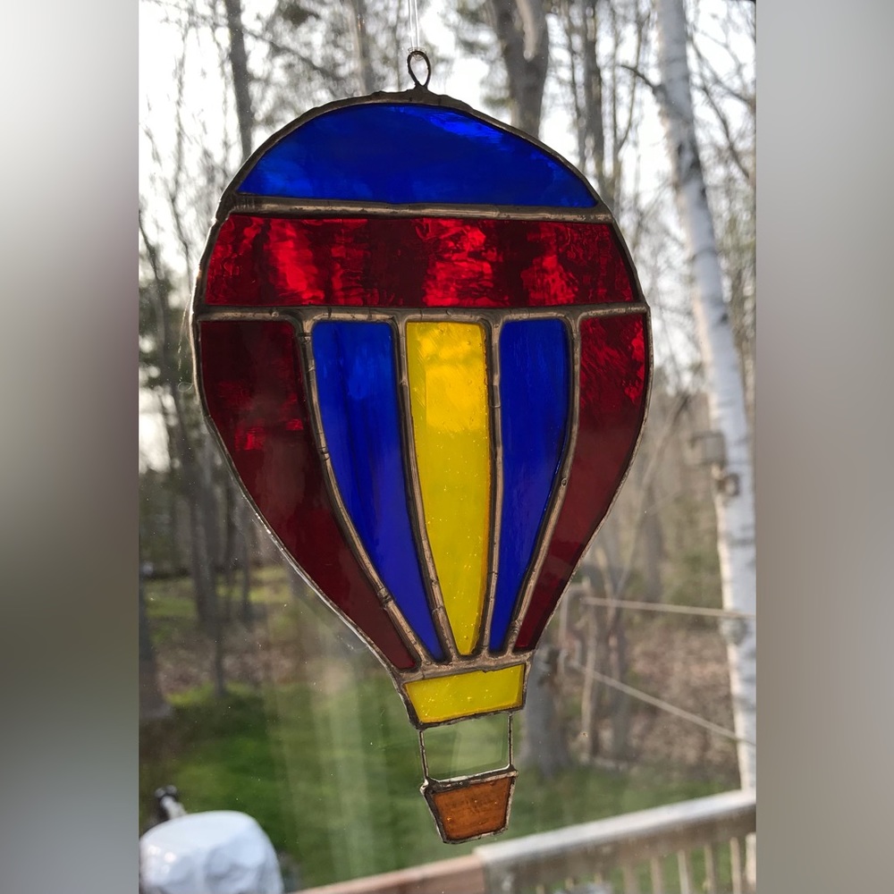 Hot Air Balloon Suncatcher